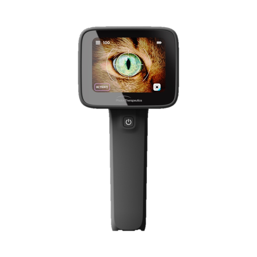 Pantalla de posicionamiento de PhotonUVC Vet